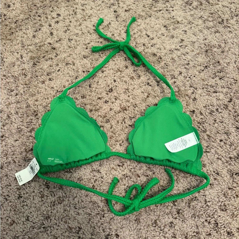 Aerie Green Bikini Top - Picture 3 of 3